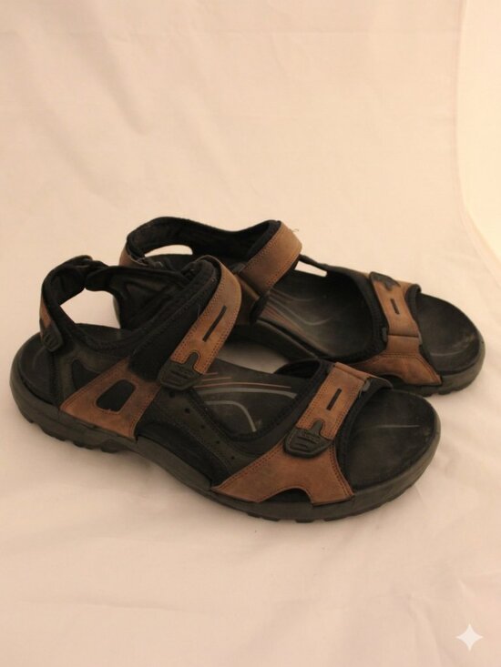 ECCO Yucatan Receptor Technology Sandals Men\'s EU 47 US 13 - 13.5 Hiking Outdoor